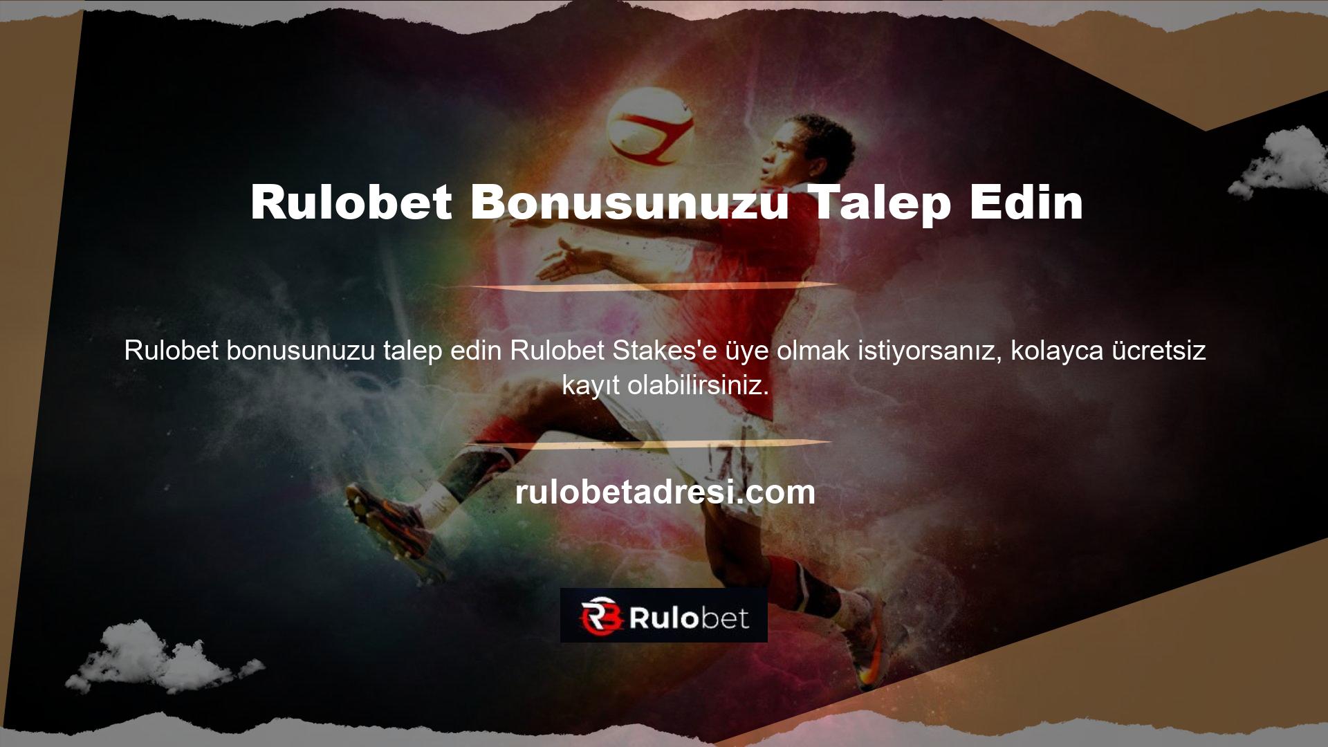 Üyelik oluşturan üye, Rulobet web sitesinde kullanıcıya sunulan canlı destek bölümünden üye olarak bonus talebinde bulunabilir