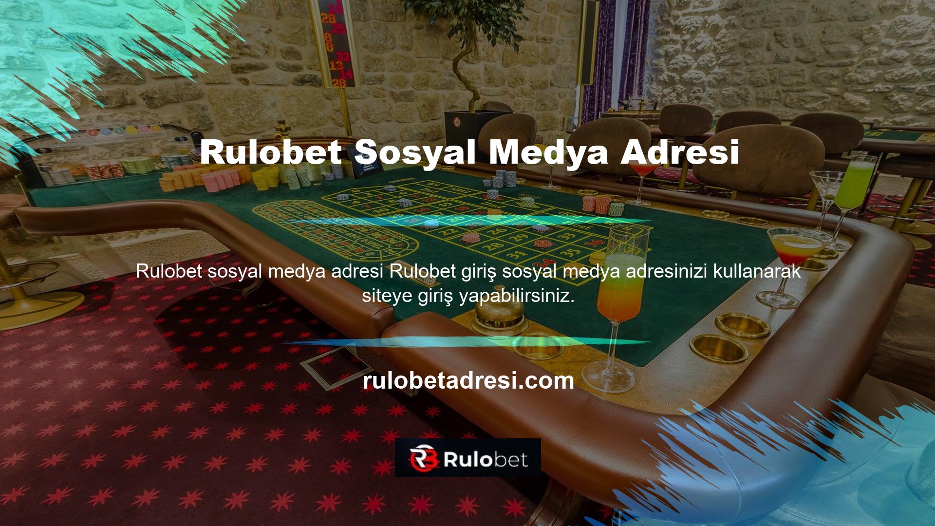 Uluslararası bir bahis sitesi olan Rulobet