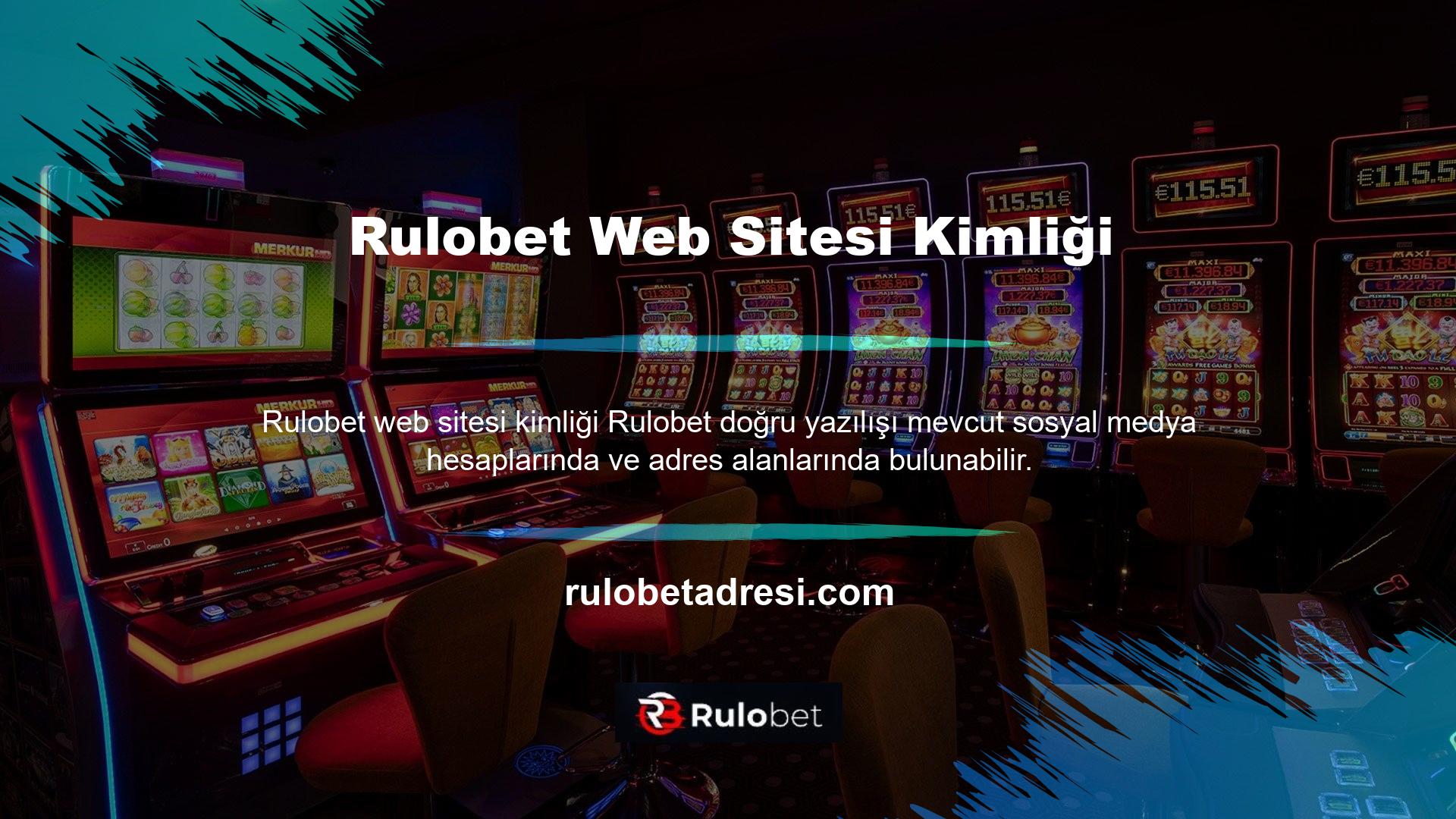 Mevcut Rulobet kullanıcıları ve üyeleri, doğru kimlik bilgilerini girdikleri anda siteye erişebilirler