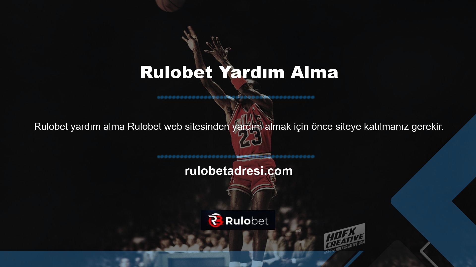 Rulobet web sitesini kullanmak için önce giriş yapmanız ve ana sayfanın sağ üst köşesindeki Kayıt düğmesine tıklamanız gerekir